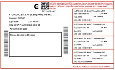 label 1081 - 76519 1081  PPAC LABEL